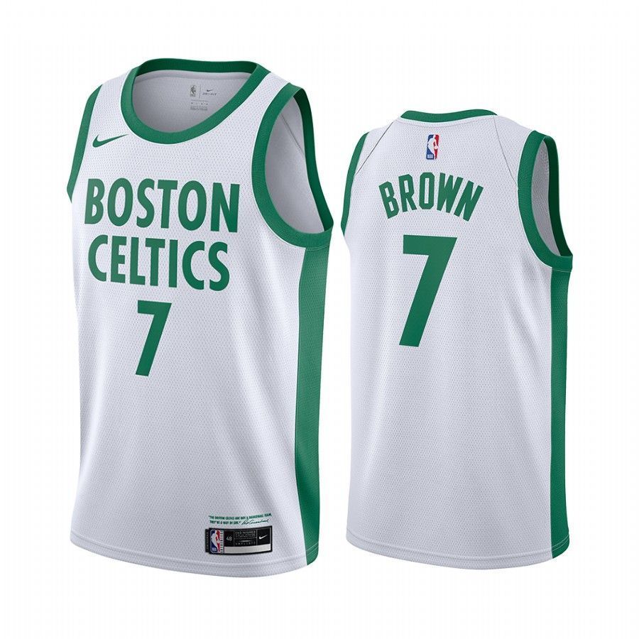 JAYLEN BROWN BOSTON CELTICS CITY EDITION JERSEY - Prime Reps