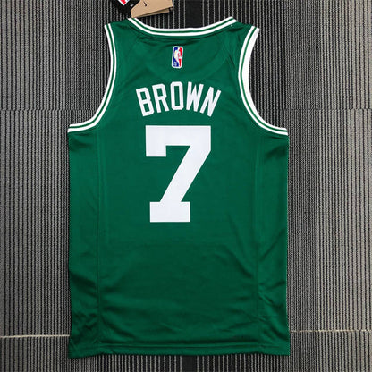 JAYLEN BROWN BOSTON CELTICS ICON JERSEY - Prime Reps
