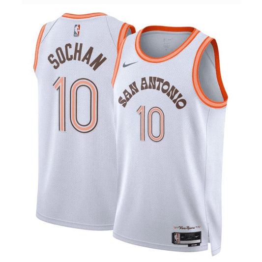 JEREMY SOCHAN SAN ANTONIO SPURS 2023-24 CITY EDITION JERSEY - Prime Reps