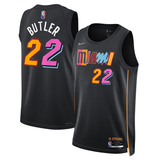 JIMMY BUTLER MIAMI HEAT 2021-22 CITY EDITION JERSEY - Prime Reps
