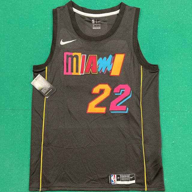 JIMMY BUTLER MIAMI HEAT 2021-22 CITY EDITION JERSEY - Prime Reps