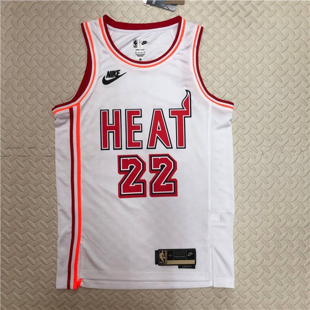 Unisex Nike White Miami Heat 2022/23 Swingman Custom Jersey - City Edition Size: Large