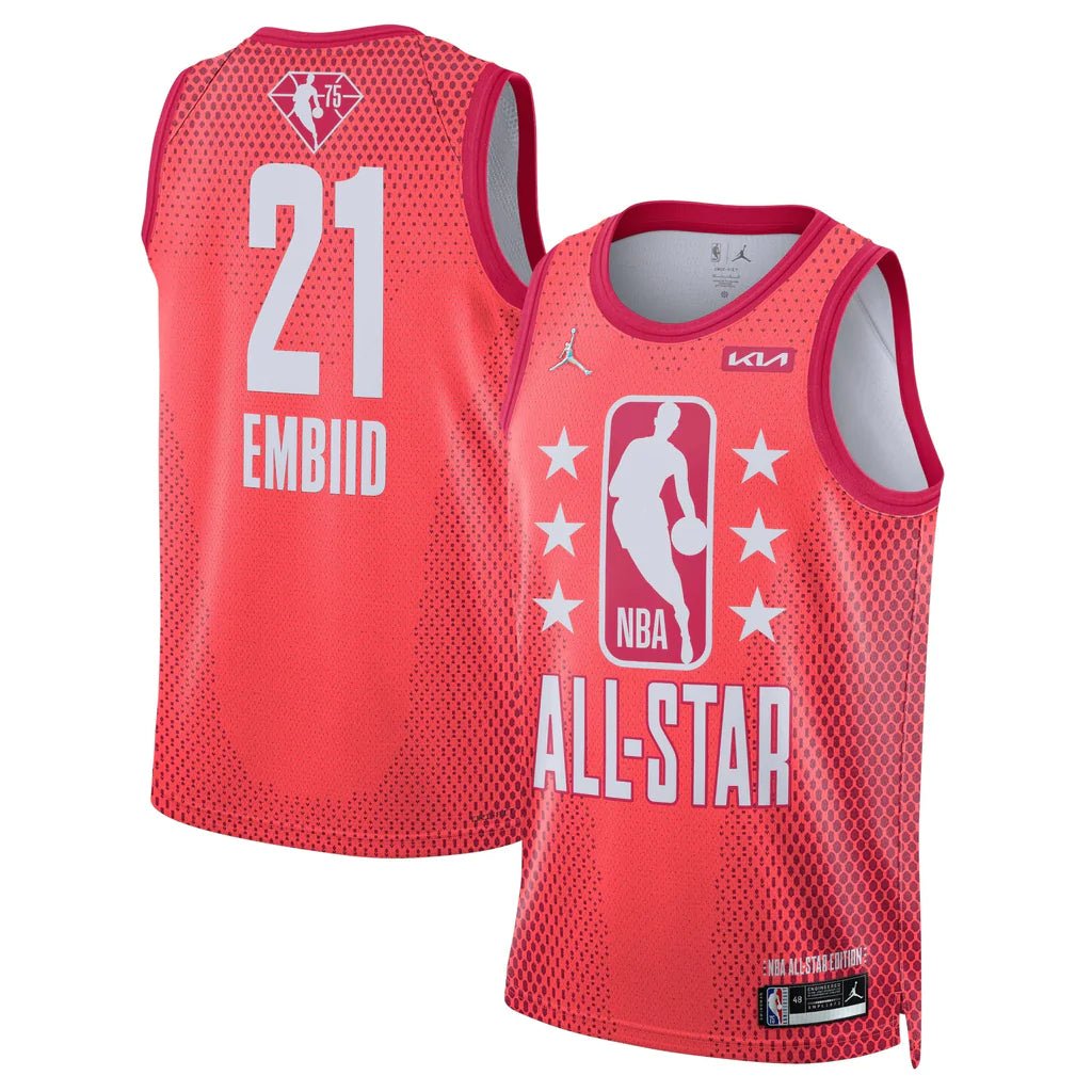JOEL EMBIID PHILADELPHIA 76ERS 2021-22 ALL-STAR JERSEY - Prime Reps