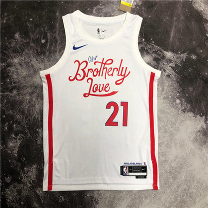 JOEL EMBIID PHILADELPHIA 76ERS 2022-23 CITY EDITION JERSEY - Prime Reps