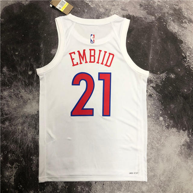 JOEL EMBIID PHILADELPHIA 76ERS 2022-23 CITY EDITION JERSEY - Prime Reps