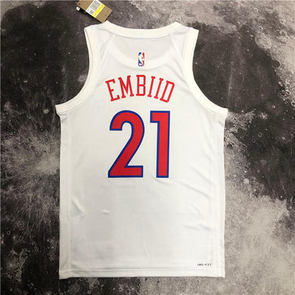 JOEL EMBIID PHILADELPHIA 76ERS 2022-23 CITY EDITION JERSEY - Prime Reps