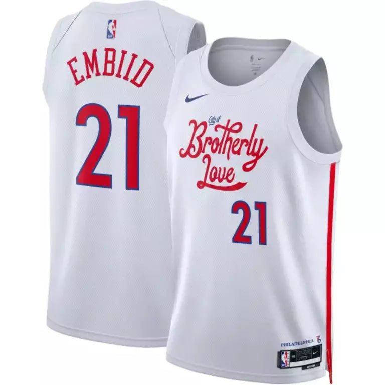 JOEL EMBIID PHILADELPHIA 76ERS 2022-23 CITY EDITION JERSEY - Prime Reps