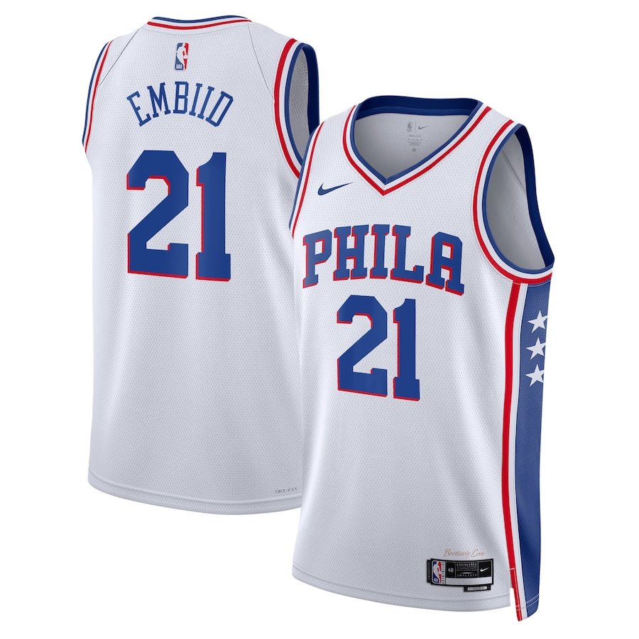 JOEL EMBIID PHILADELPHIA 76ERS ASSOCIATION JERSEY - Prime Reps