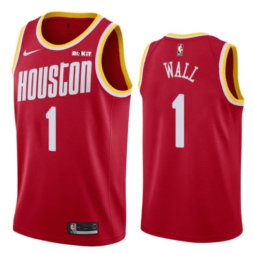 JOHN WALL HOUSTON ROCKETS THROWBACK JERSEY - Prime Reps