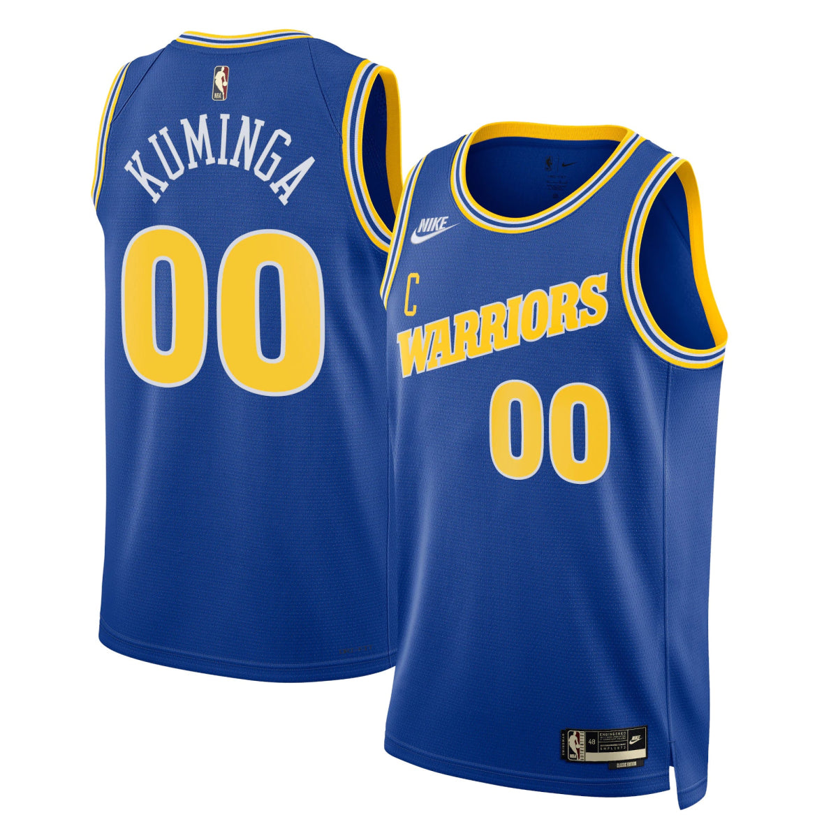 JONATHAN KUMINGA GOLDEN STATE WARRIORS 2022-23 CLASSIC JERSEY - Prime Reps