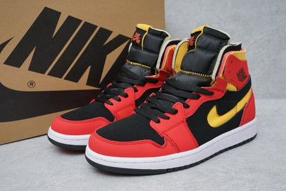 JORDAN 1 HIGH ZOOM AIR CMFT x BLACK CHILE RED - Prime Reps