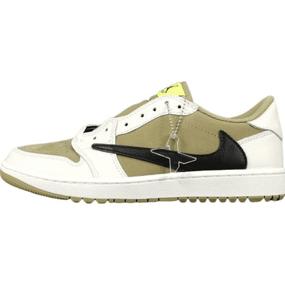 JORDAN 1 LOW GOLF x TRAVIS SCOTT NEUTRAL OLIVE - Prime Reps