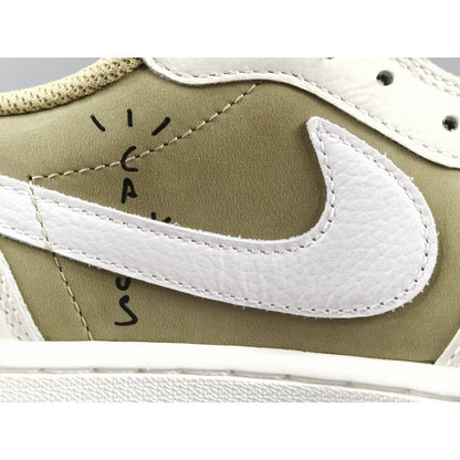 JORDAN 1 LOW GOLF x TRAVIS SCOTT NEUTRAL OLIVE - Prime Reps