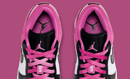 JORDAN 1 LOW x BLACK ACTIVE FUCHSIA - Prime Reps