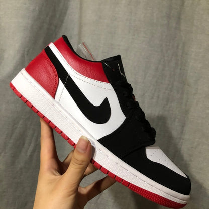 JORDAN 1 LOW x BRED TOE - Prime Reps