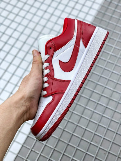 JORDAN 1 LOW x GYM RED WHITE - Prime Reps