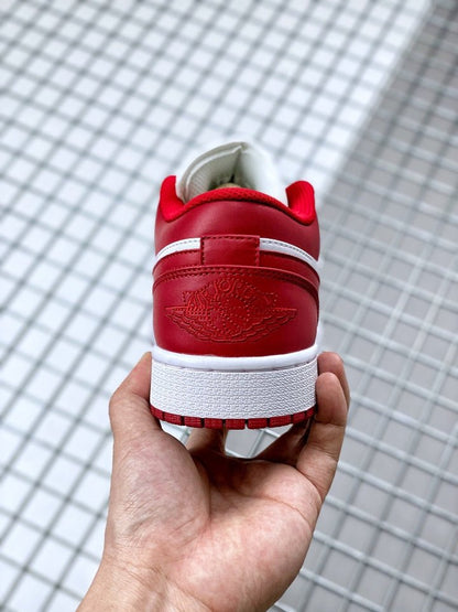 JORDAN 1 LOW x GYM RED WHITE - Prime Reps