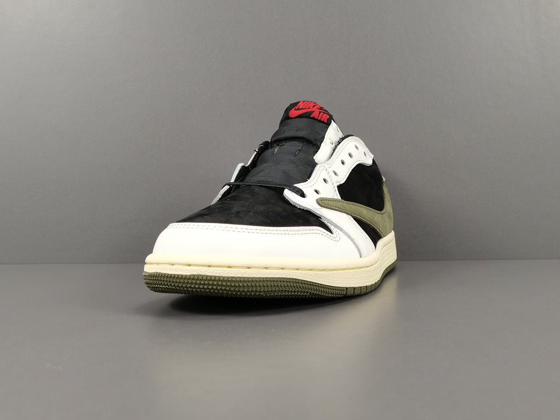 Travis Scott Jordan 1 Low Olive DZ4137 - 106  HotelomegaShops Sneaker Blog  - Air Jordan 5 x DJ Khaled