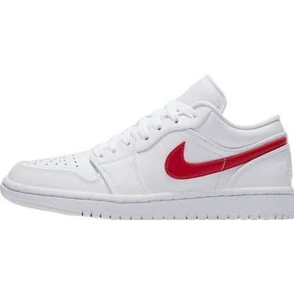 JORDAN 1 LOW x WHITE UNIVERSITY RED - Prime Reps