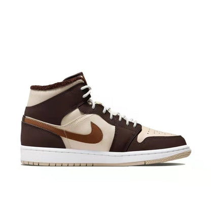 JORDAN 1 MID SE x BROWN BASALT OATMEAL - Prime Reps