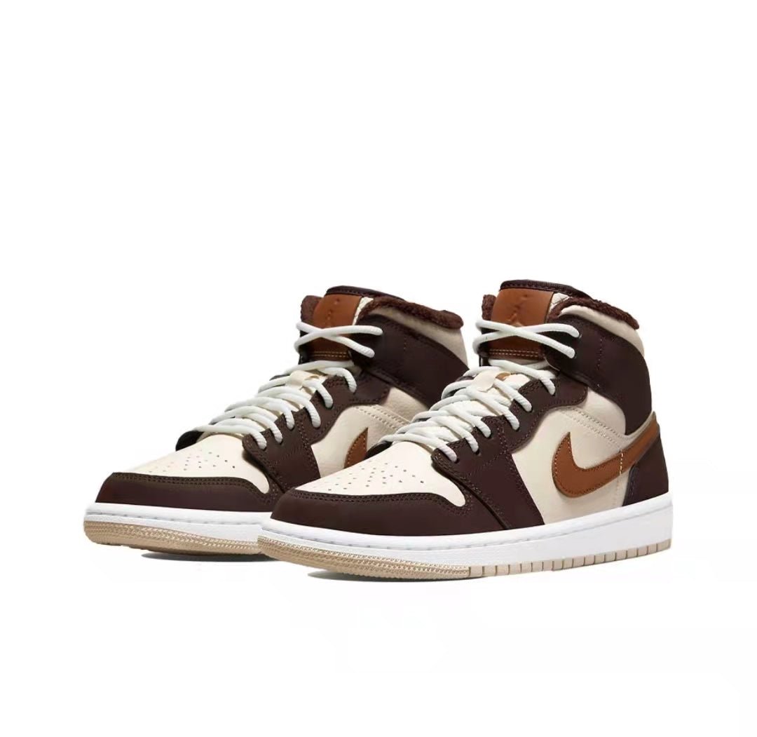 JORDAN 1 MID SE x BROWN BASALT OATMEAL