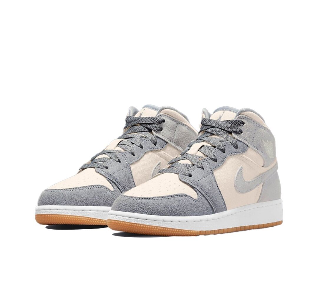 JORDAN 1 MID SE x COCONUT MILK PARTICLE GREY - Prime Reps