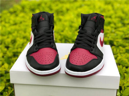 JORDAN 1 MID x BRED TOE - Prime Reps