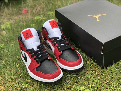 JORDAN 1 MID x CHICAGO BLACK TOE - Prime Reps