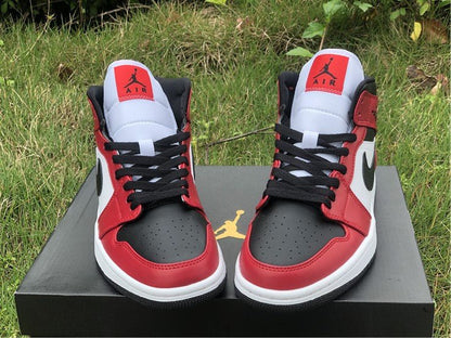 JORDAN 1 MID x CHICAGO BLACK TOE - Prime Reps