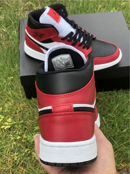 JORDAN 1 MID x CHICAGO BLACK TOE - Prime Reps