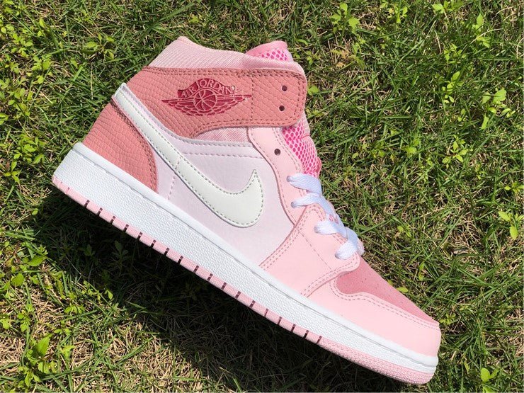 Air jordan mid digital 2024 pink