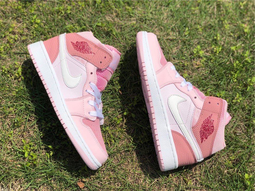 Jordan 1 mid 2024 digital pink womens