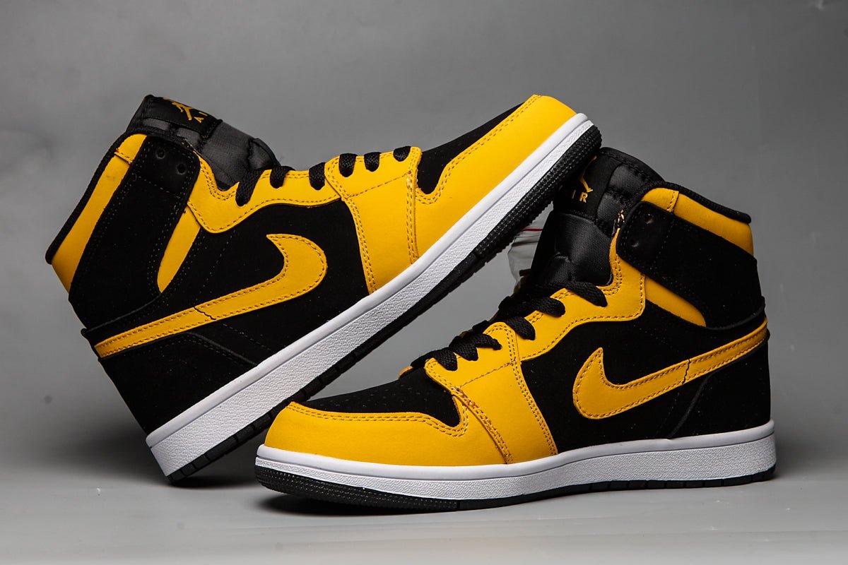 Air jordan 1 best sale mid new love jaune