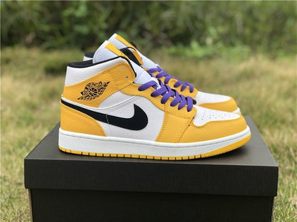 JORDAN 1 MID x SE LAKERS - Prime Reps