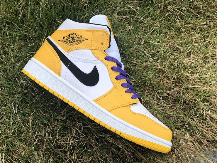 JORDAN 1 MID x SE LAKERS