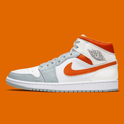 JORDAN 1 MID x STARFISH PURE PLATINUM - Prime Reps