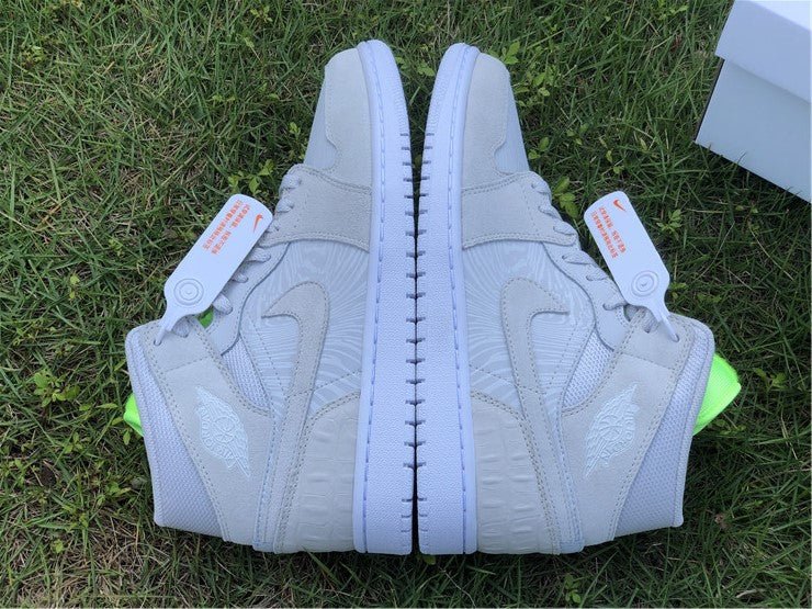 JORDAN 1 MID x VAST GREY GHOST GREEN