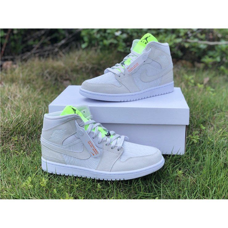 JORDAN 1 MID x VAST GREY GHOST GREEN