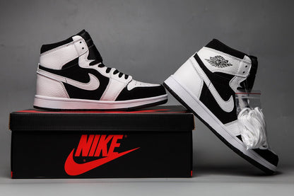 JORDAN 1 MID x WHITE BLACK - Prime Reps