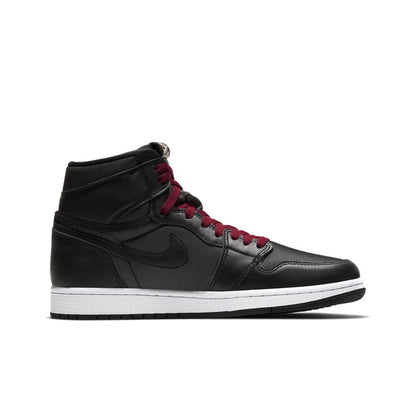 JORDAN 1 RETRO HIGH x BLACK SATIN GYM RED - Prime Reps