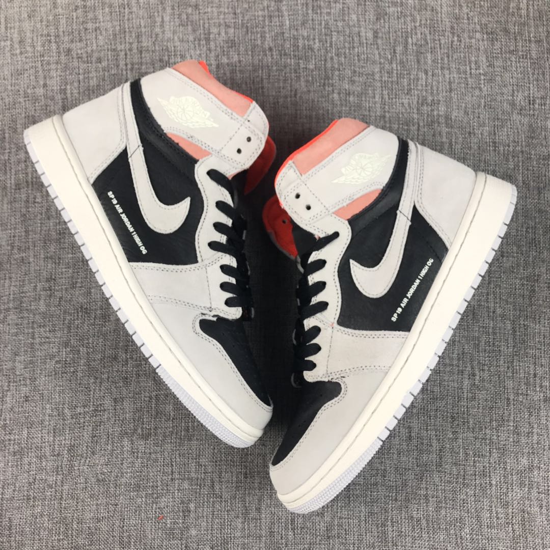 JORDAN 1 RETRO HIGH x NEUTRAL GREY HYPER CRIMSON Prime Reps