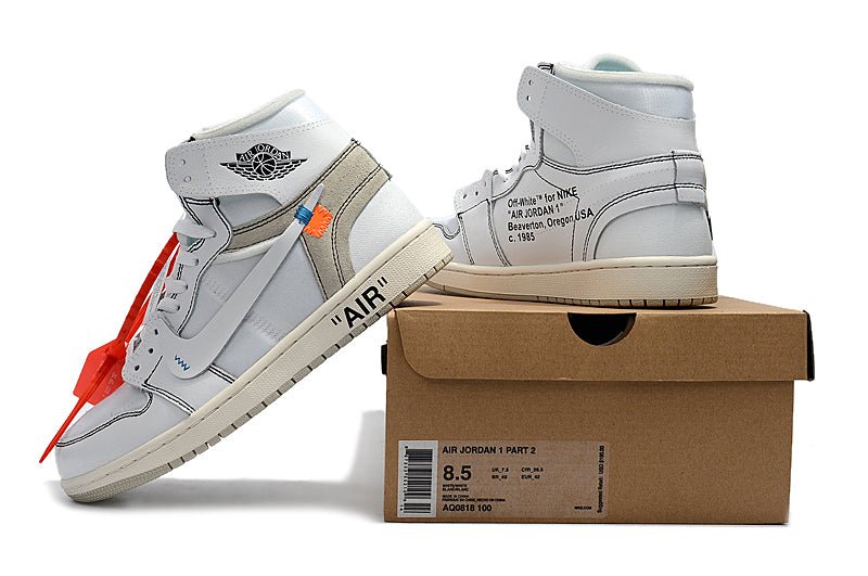 JORDAN 1 RETRO HIGH x OFF-WHITE WHITE