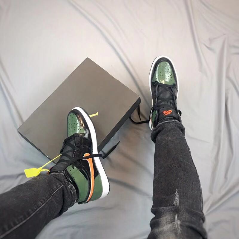 JORDAN 1 RETRO HIGH x SOLEFLY ART BASEL BLACK