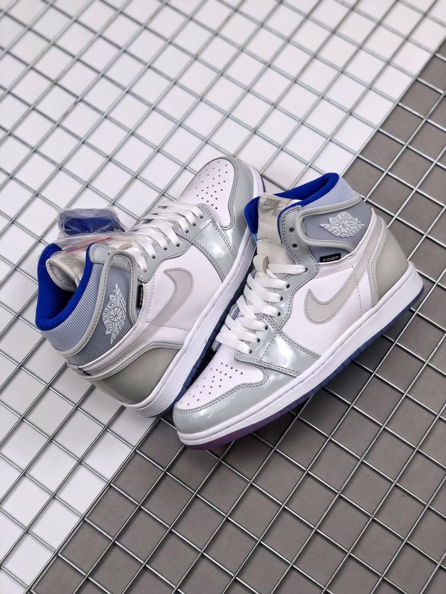 JORDAN 1 RETRO HIGH x ZOOM WHITE RACER BLUE