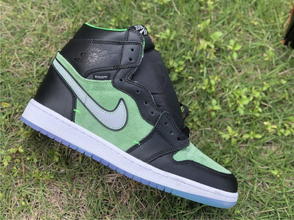 JORDAN 1 RETRO HIGH x ZOOM ZEN GREEN - Prime Reps