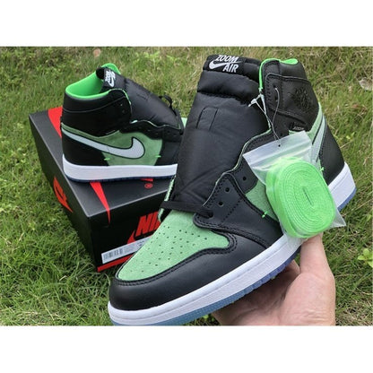 JORDAN 1 RETRO HIGH x ZOOM ZEN GREEN - Prime Reps