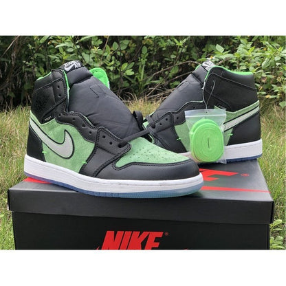 JORDAN 1 RETRO HIGH x ZOOM ZEN GREEN - Prime Reps