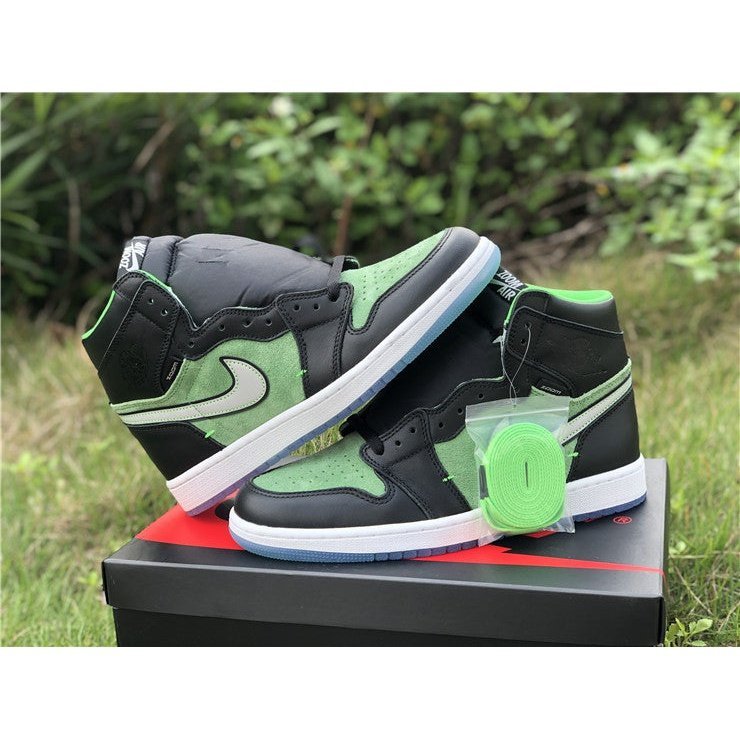 JORDAN 1 RETRO HIGH x ZOOM ZEN GREEN