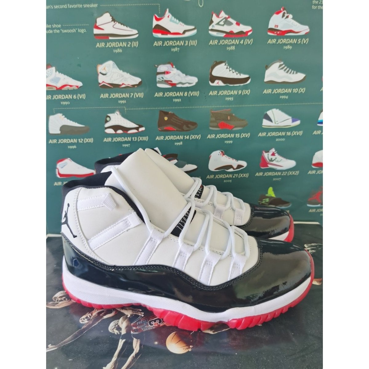 JORDAN 11 RETRO x CONCORD BRED