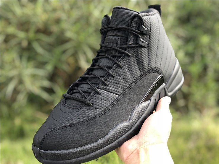 Black winterized outlet jordan 12